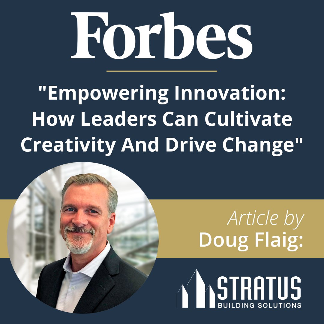 Doug Flaig with Forbes title and a blue background
