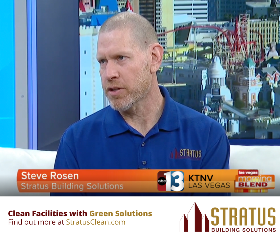 Stratus Steve Rosen of Las Vegas Featured on KTNV13 for Gym Cleaning