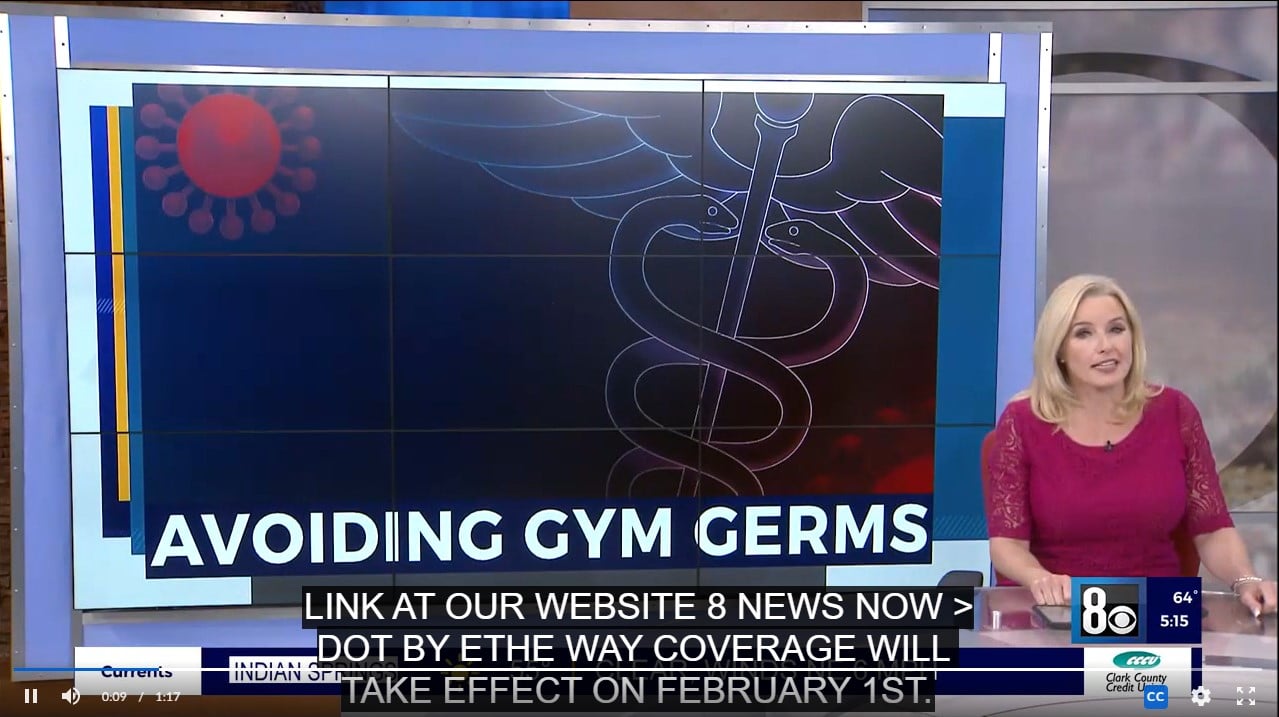 Avoiding Gym Germs with KLAS