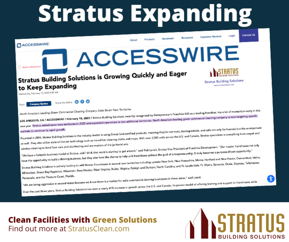 Stratus Expanding into New Territories