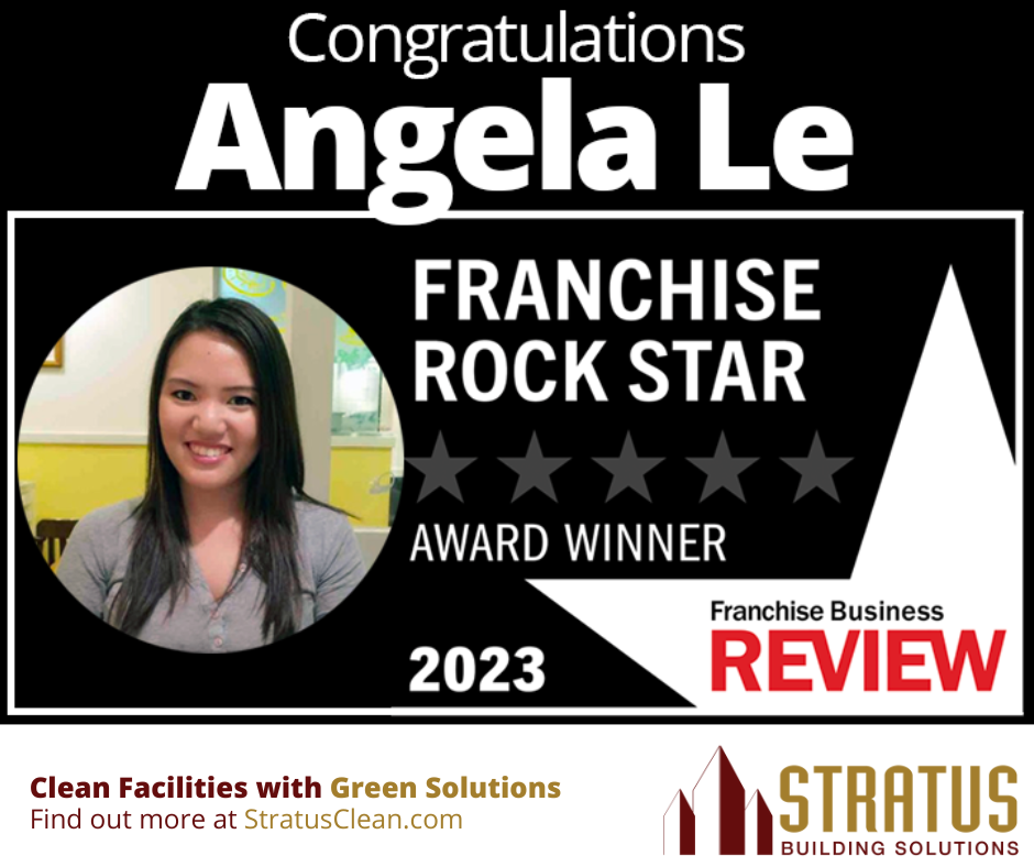 Angela Le Franchise Rock Star Award Winner