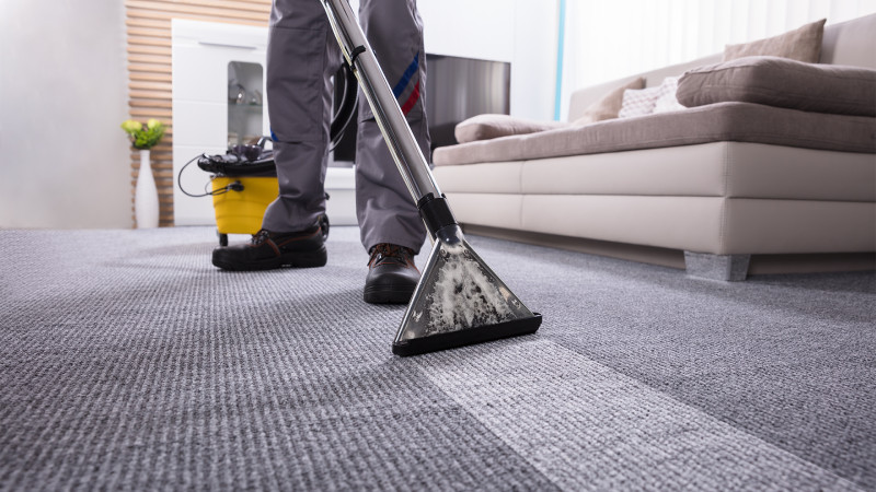 Professional carpet cleaning services for commercial offices in Atlanta West using eco-friendly equipment.