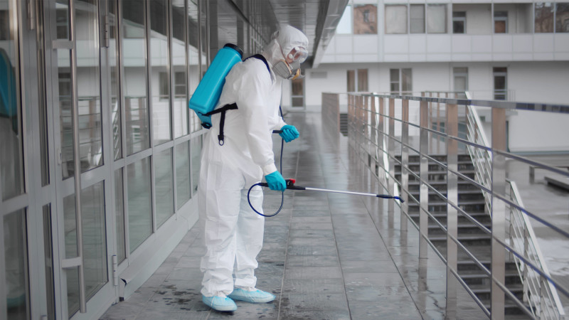 Certified disinfection and sanitization cleaning services in Saskatoon for safe commercial environments.