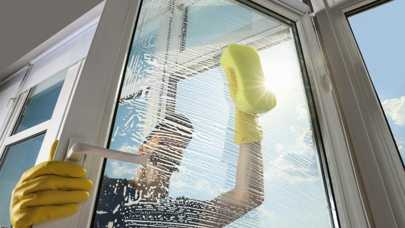 Professional window cleaning services in Dallas-Fort Worth for spotless, streak-free glass inside and out.