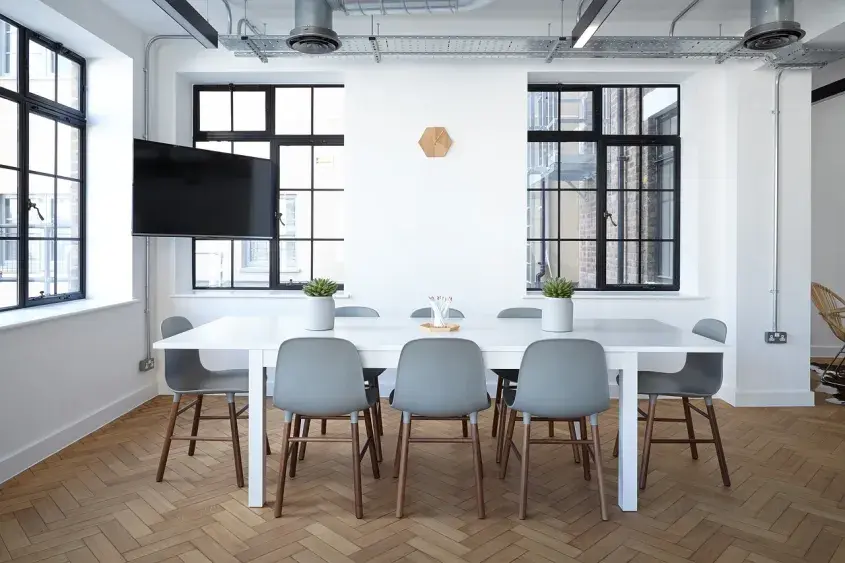 Coworking office space cleaning